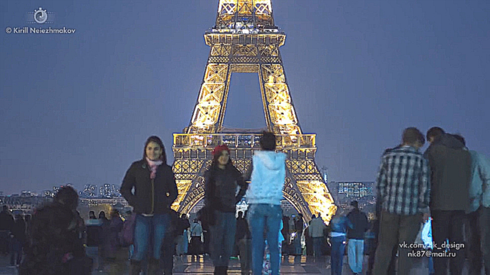 Paris 2013 TimeLapse in Motion Hyperlapse by Kirill Neiezhmakov 