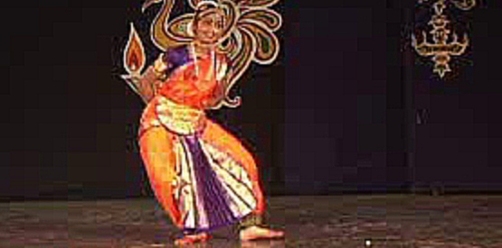 Классический индийский танец Bharata natyam. 