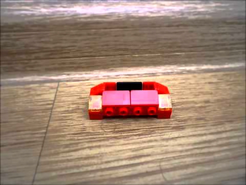 Как сделать из LEGO гоночную машину. 