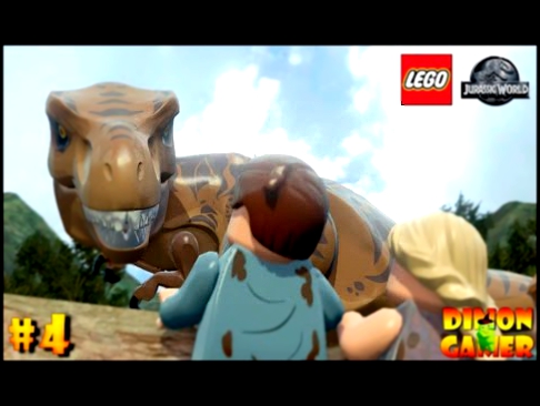Прохождение игры LEGO Jurassic Park PC #4 Ужасы Парка 