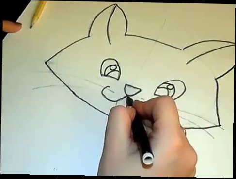 Как нарисовать кота/How to draw a cat 