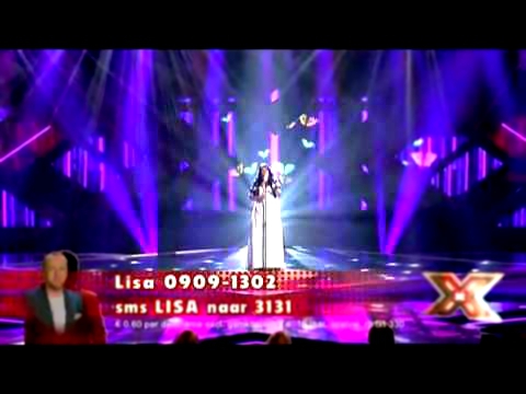 Lisa   X factor NL 2009   liveshow 5   Run To You Whitney Houston 