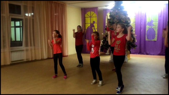 Танец «Тик-ток» танцевальная студия частной школы «ЛАД» Москва 