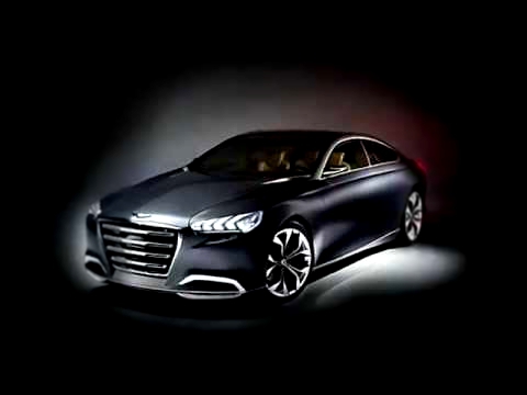 Хендай Генезис будущего-Hyundai HCD-14 Genesis Concept 2013 