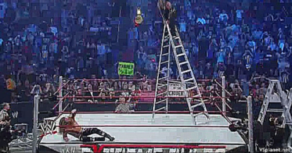 Эдж п. Джефф Харди, матч с лестницами за Чемпионство WWE 