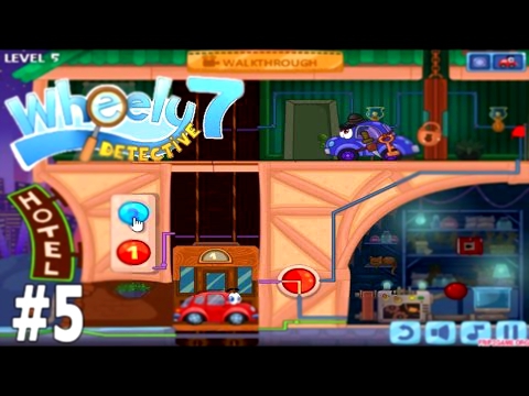 Wheely 7 Detective Level 5 Walkthrough 