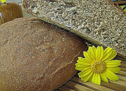 Рецепт- Хлеб домашний из цельно-зерновой муки 