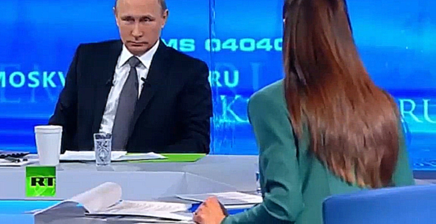 "Прямая линия" с Владимиром Путиным за 20 минут 