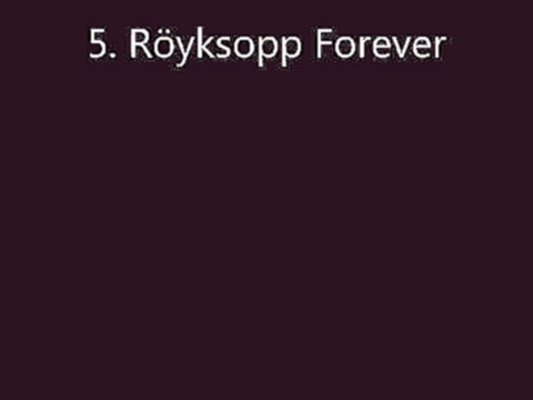 RÖYKSOPP - "Junior" (full album) HD 