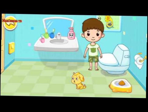 Мультик приучаем к туалету малыша Доктор Панда  Dr Panda’s HD 