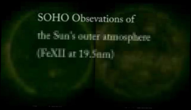 SOHO исследует Солнце... 