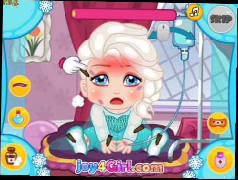 Frozen Baby Elsa Day Care Холодное сердце: дневной уход за малышкой Эльзой - прохождение игры 