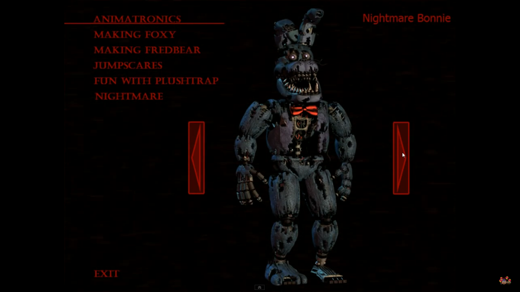 FNAF 4 - кошмарные аниматроники