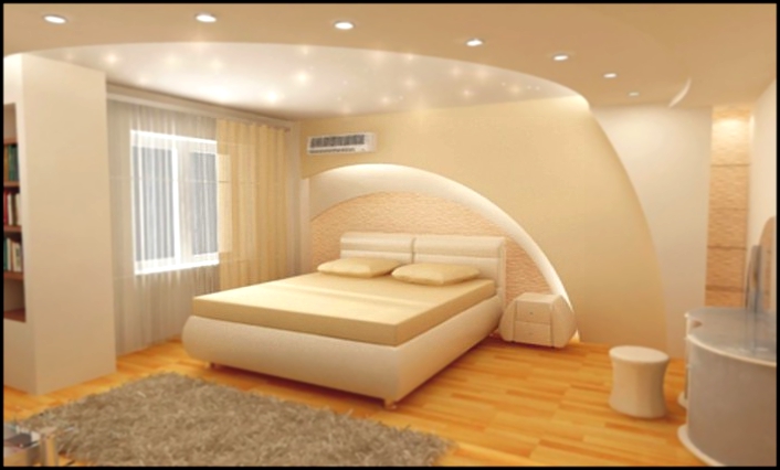 Дизайн спальни - Фото Интересные дизайнерские