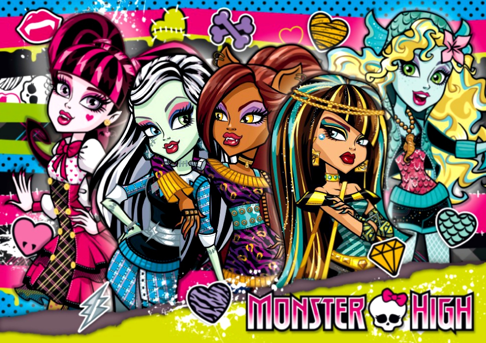 пазлов Monster High от