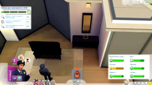 The Sims 4 На Работу #4 Работа детектива. Детектив 