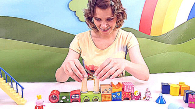 Замок для Свинки Пеппы и Джорджа - Развивающее видео для ребёнка с игрушками Peppa Pig 