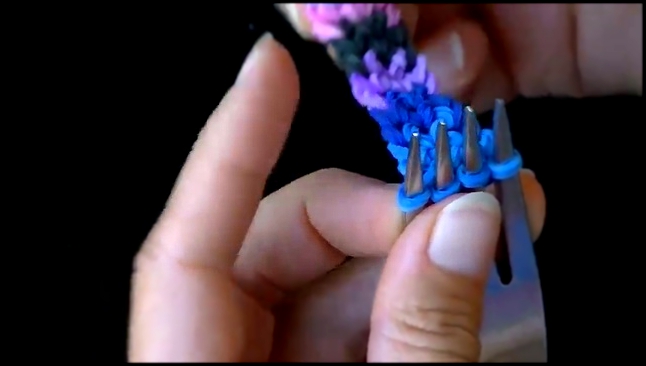 Rainbow Loom Bands - Браслет на вилке 