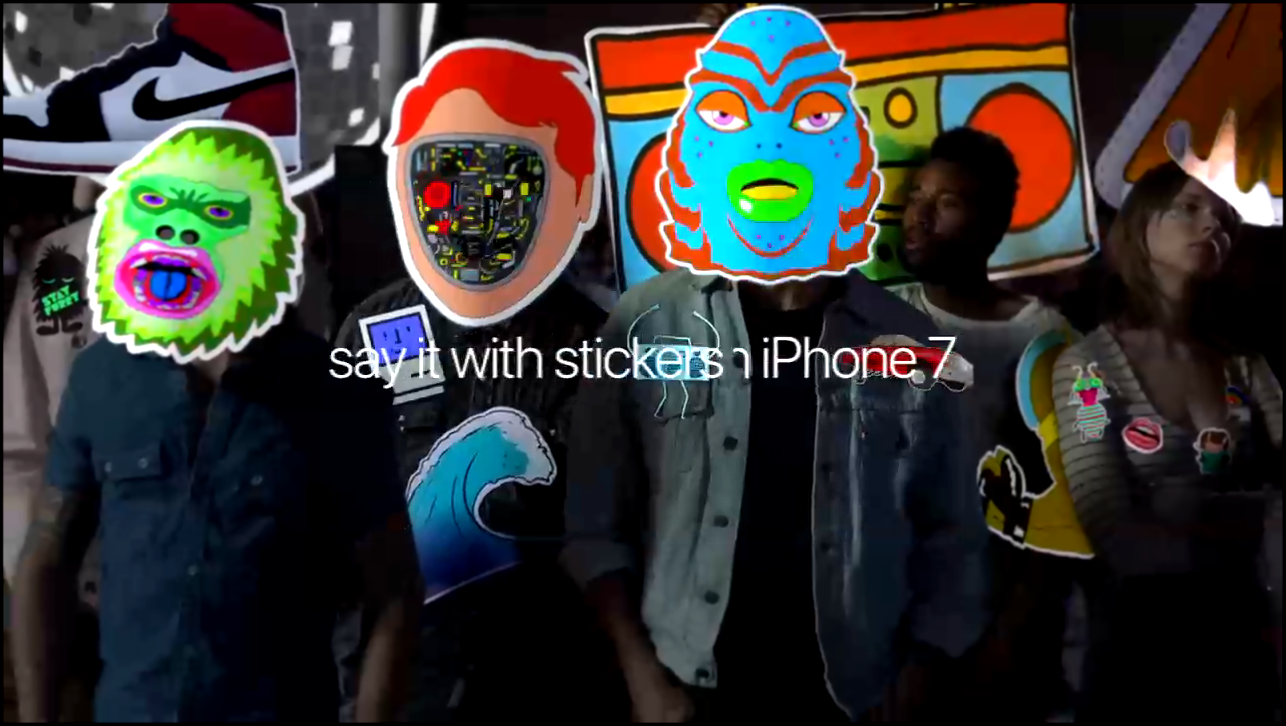 iPhone 7 – Sticker Fight – Apple 