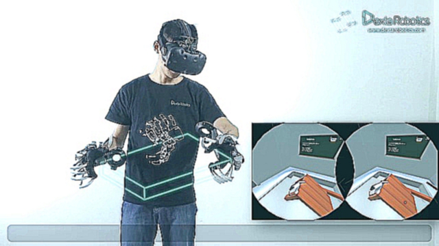  Перчатки, позволяющие прикоснуться к виртуальной реальности 