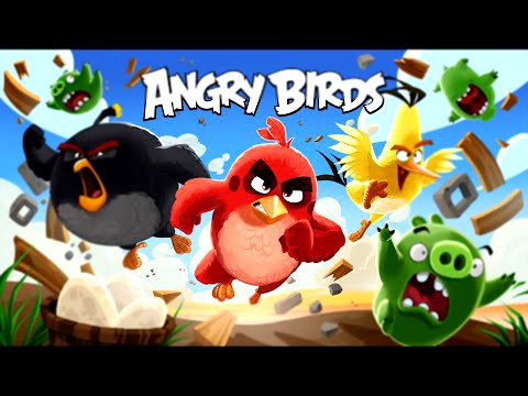 ЗЛЫЕ ПТИЧКИ - Angry Birds - Энгри Бердс - мультфильм Киндер Сюрприз 