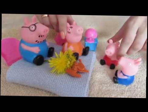 Свинка Пеппа. Мультик из игрушек. День Рождения мамы свинки. Peppa Pig. Cartoons for kids. 