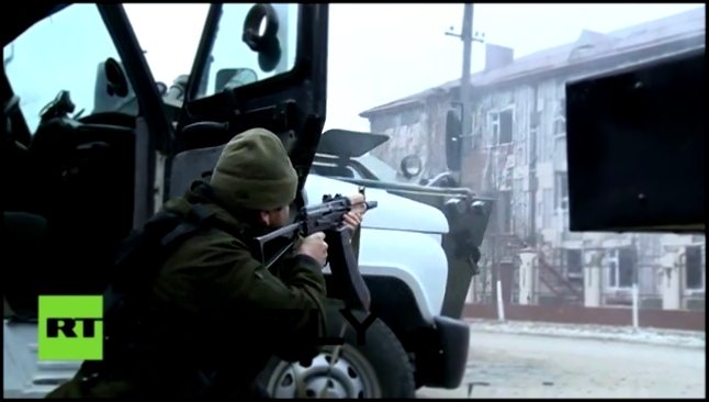 Бои в Грозном: чеченский спецназ против террористов EXCLUSIVE 