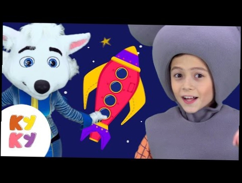 КУКУТИКИ - БЕЛКА и СТРЕЛКА - Развивающий мультик песенка для детей малышей про космос планеты ракету 