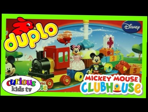 Lego Duplo Mickey Mouse Clubhouse Birthday Parade - Unboxing & Playing! 