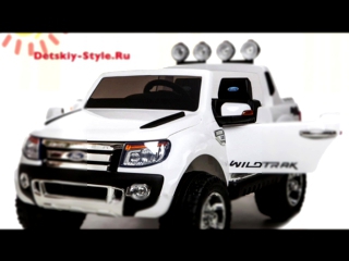Двухместный Электромобиль "Ford Ranger" Лицензия - Видео Обзор от Detskiy-Style.Ru 