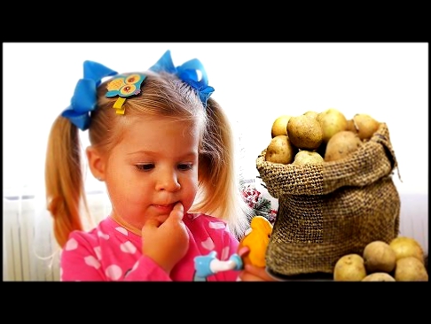 Куклы Кушают Картошку МИСТЕР КАРТОШКА Супергерои Видео Для Детей про Еду Игры для Малышей на Кухне 