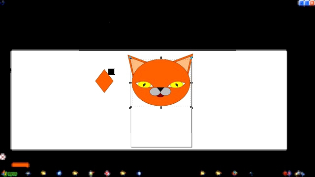 InkScape Уроки :: Как нарисовать кота 