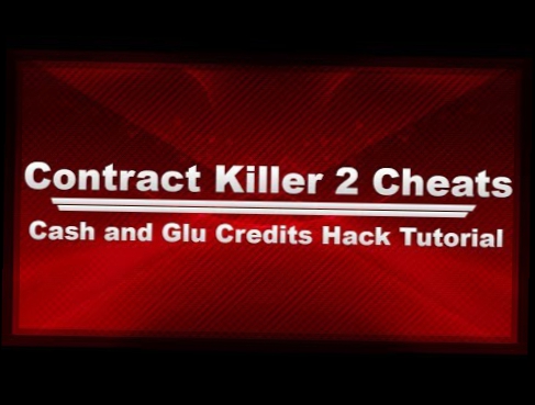 Contract Killer 2 Cheats 2014 - Cash Hack 