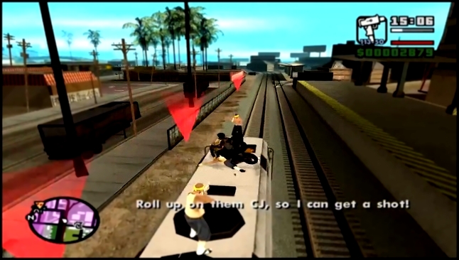 Быстрое прохождение миссии с поездом в GTA San Andreas 