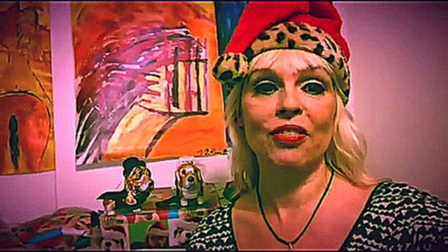 Michaela de la Cour - Video-Greeting For vk.com (2 December 2015) 
