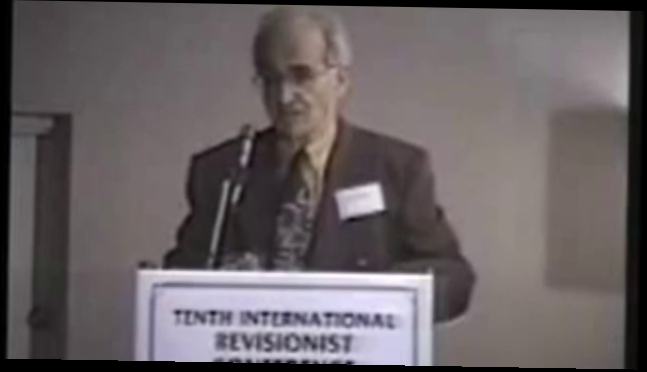 1990 - 10th IHR - Robert Faurisson speaks (ENGLISH, Inst... 