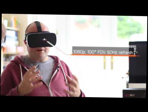Обзор автономных VR очков Arealer VR Sky CX-V3, распаковка шлема-гарнитуры 