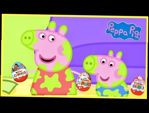 Pig Peppa Pig & Kinder Surprise Unboxing cartoon Peppa All Episodes Compilation #3 