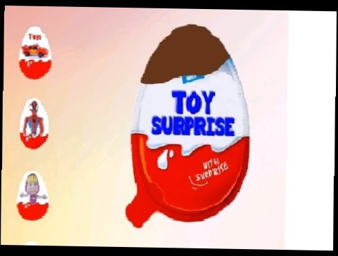 Открываем киндер сюрпризы Детский игровой мультик для детей!  surprise eggs 2 