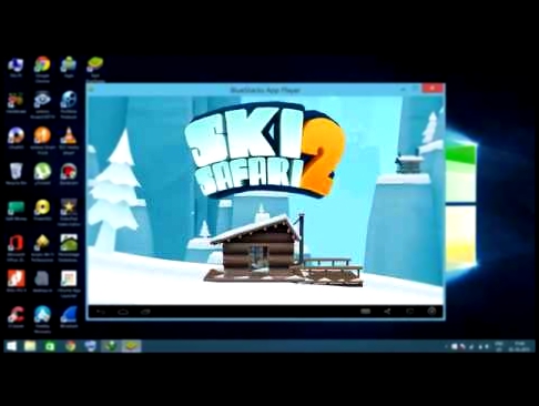 Ski Safari 2 Bluestacks PC Gameplay 