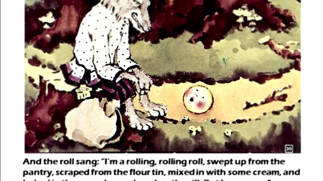Колобок на английском. The Rolling Roll. 