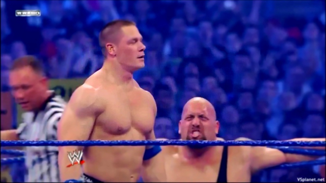 Edge vs. John Cena vs. The Big Show - WrestleMania 25, World Heavyweight Championship Match 
