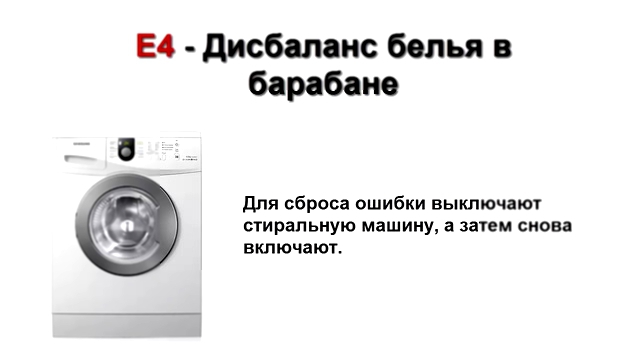 Коды ошибок стиральных машин Sumsung Ремонт стиральных машин в Нижнем Новгороде 