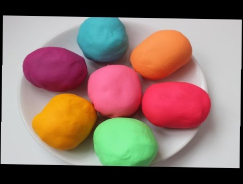 Киндер Сюрприз в цветных шариках Плей До Видео для Детей Kinder Surprises colored balls Play Doh 