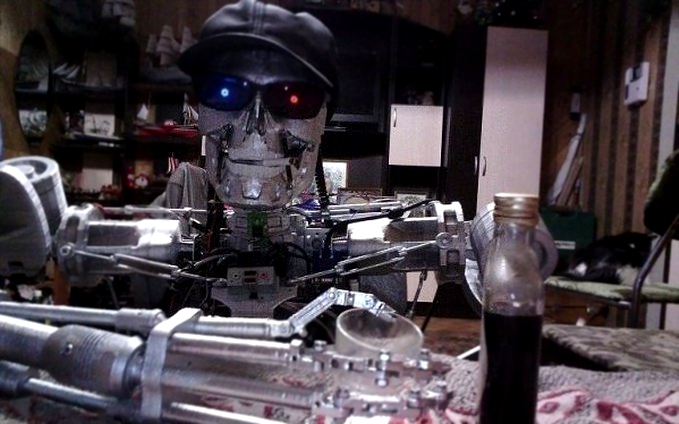 Инженер из Перми собрал «Терминатора» с искусственным интеллектом 