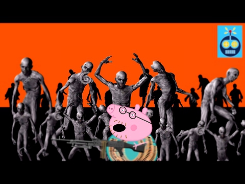 Свинка Пеппа  Новые серии  УЖАСТИКИ! ЗОМБИ Апокалипсис 2017! ЧАСТЬ 9  Peppa Pig 
