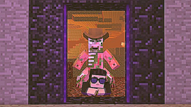 Minecraft Style - Пародия PSY's Gangnam Style 