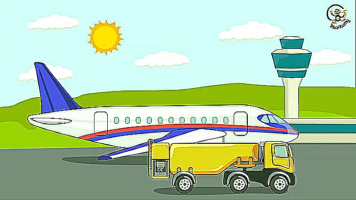 Мультфильм про самолёт и машину. МанкиМульт 