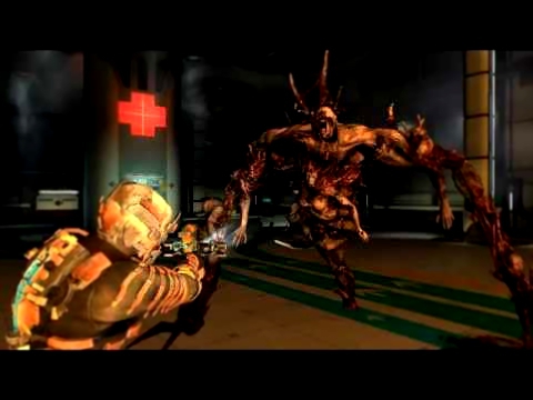 Первый босс - Dead Space 2 3 