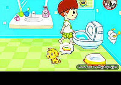 Приучение к туалету. Baby Panda Games. Babybus Kids Games. Android. Game. Go to the toilet. 